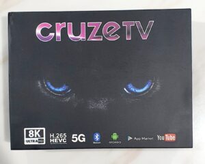 CRUZE TV 8K ( SET-TOP BOX with 2 Years Subscription and 1 Year hardware warranty)CRUZE TV 8K ( INDIAN TV BOX / SET-TOP BOX with 2 Years Subscription and 1 Year hardware warranty)